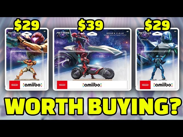 Are the Metroid Prime 4 amiibo Worth $29 & $39?  Here's what they unlock: