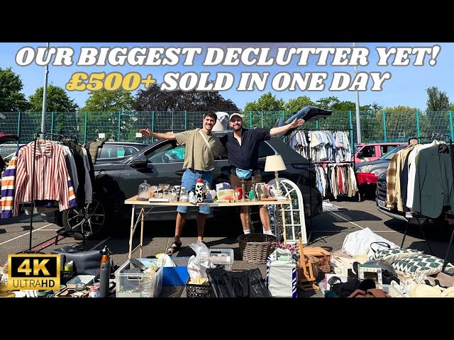 We made over £500 selling at this London Car Boot Sale! 