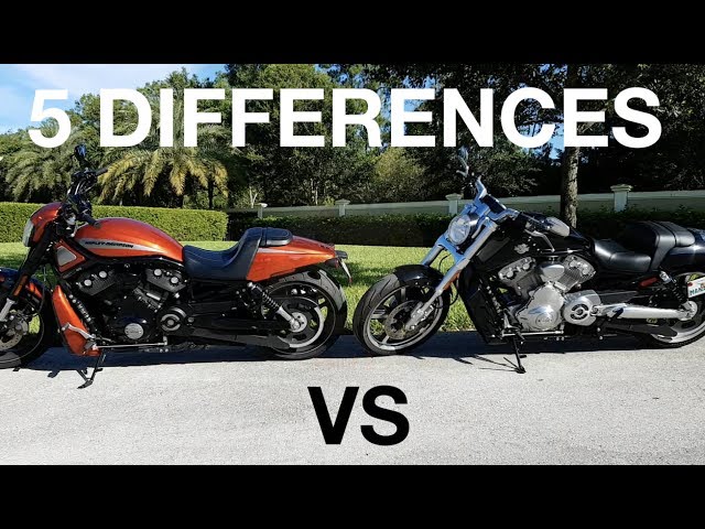 5 Differences Harley Davidson V ROD Muscle vs Night ROD special 2017