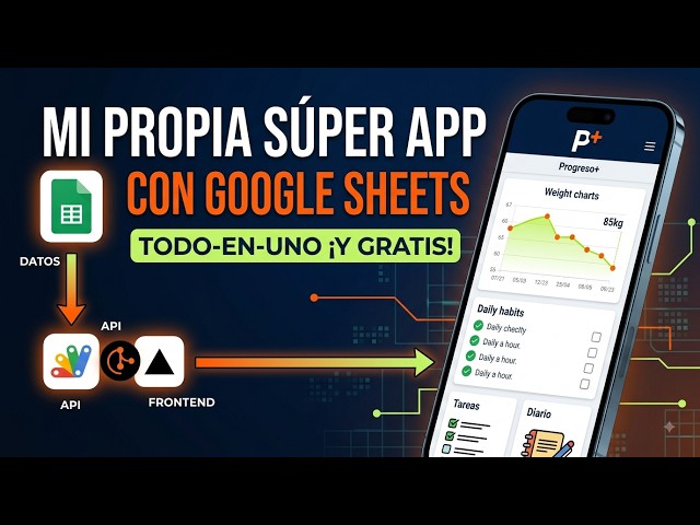 Creé la SÚPER APP para organizar mi vida (Y te enseño cómo hacerla GRATIS)