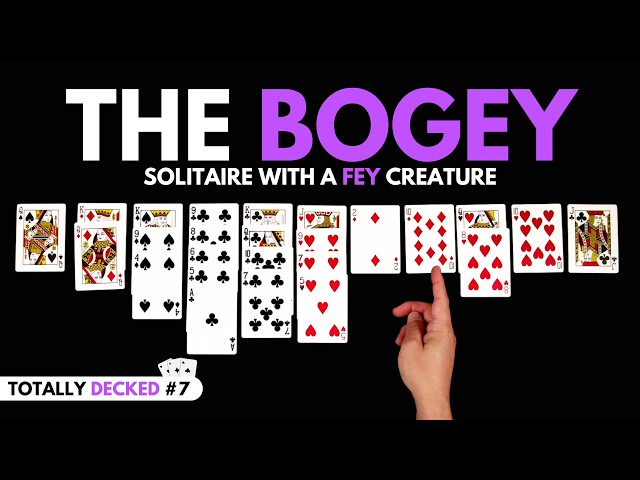 How to Play The Bogey | The Solo Card Game Where a Fey Torments You (Totally Decked #7)