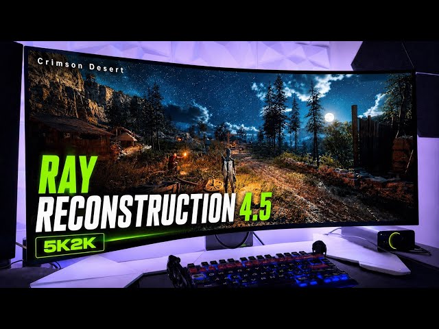 Crimson Desert at 5K2K Is INSANE! | Ray Reconstruction 4.5 UltraWide Showcase on 39" LG GX9 OLED