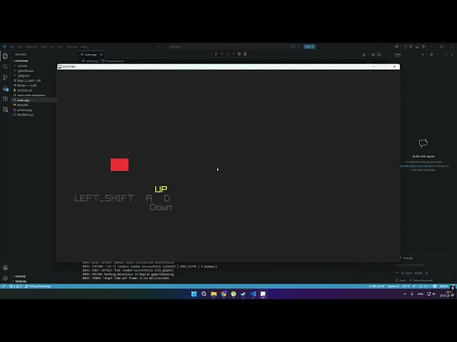 C++ GameDev RayLib | Day 4 - sin / cos, rotation of a tank's turret.