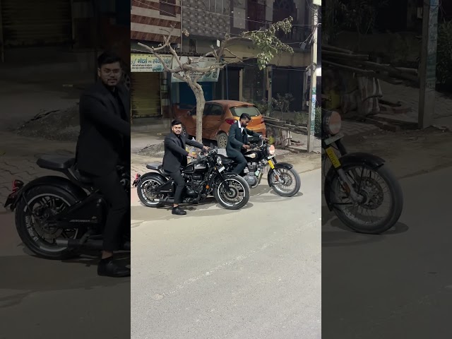 Jawa bobber 42🔥 vs Enfield 💧 #shorts #secretrider41 #automobile #rider #bike
