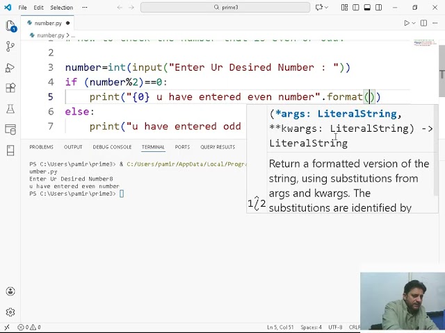 Python if statement #6