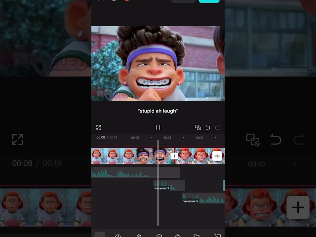 Turning Red Voice Over ✨ #voiceacting #capcut #edit