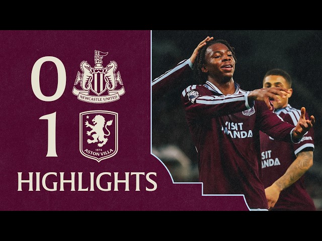 MANZAMBI Header stuns Newcastle | Newcastle United 0-1 Villa | Premier League Highlights