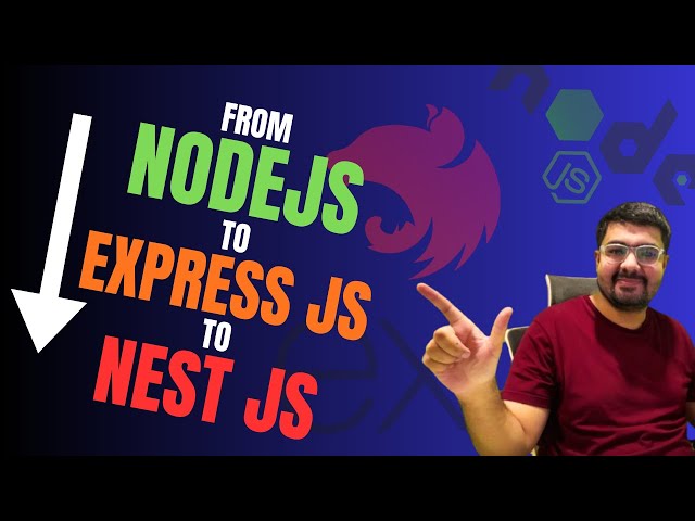 From NodeJS to ExpressJs to Nestjs