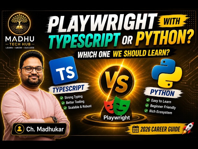 Python or TypeScript for Playwright The Answer Might Surprise You!