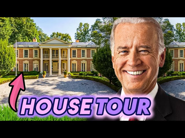 Joe Biden | House Tour | His Delaware & Virginia Houses