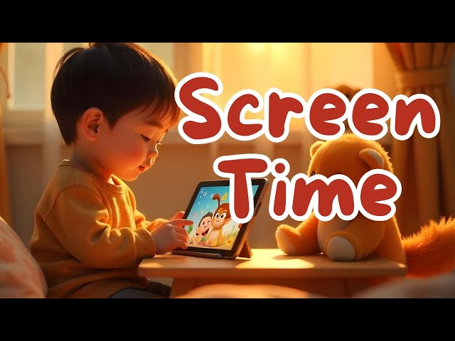 Too Much Screen Time? 🎮 | Screen Time Song 🎶| Fun Kids Rhymes About Play & Healthy Habits!