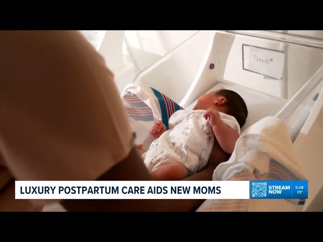 Luxury postpartum center offers new moms extended recovery support