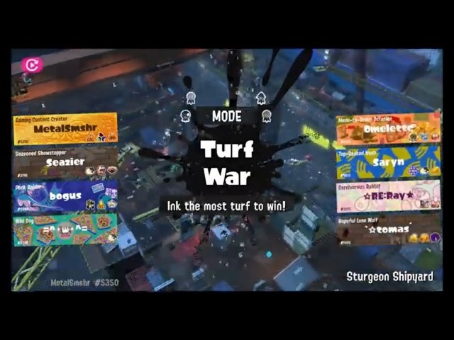 Splatoon 3 - Summer Nights 2026: Palace Vs. Theme Park Vs. Beach Rematch - Day 1 Pro Battles