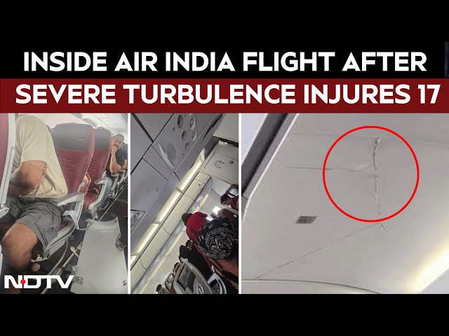 Air India Flight | Video Shows Chaos Inside Air India Phuket-Delhi Flight After Severe Turbulence