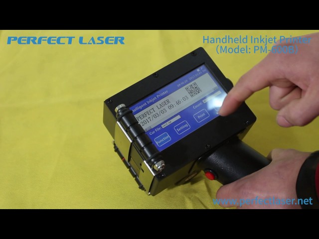 Portable Handheld Inkjet Printer Code Printing Machine