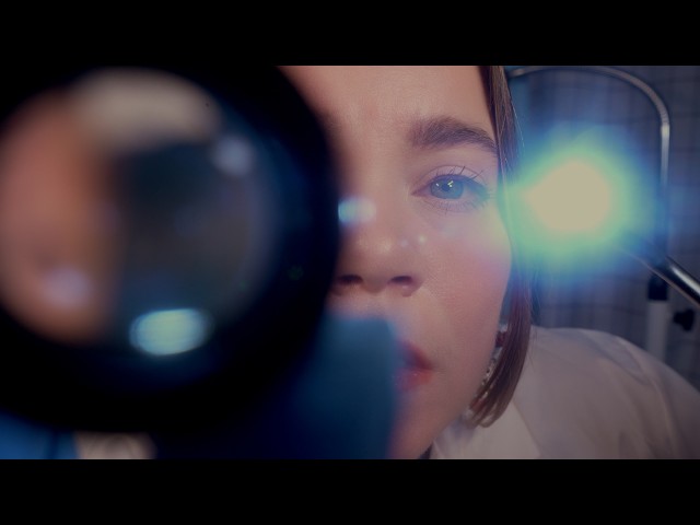 ASMR Close Up Eye Exam | Something in Your Eye | Medical Roleplay