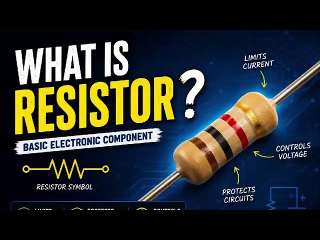 What is a Resistor? Basic Electronics |IoT| Microcontroller|Arduino