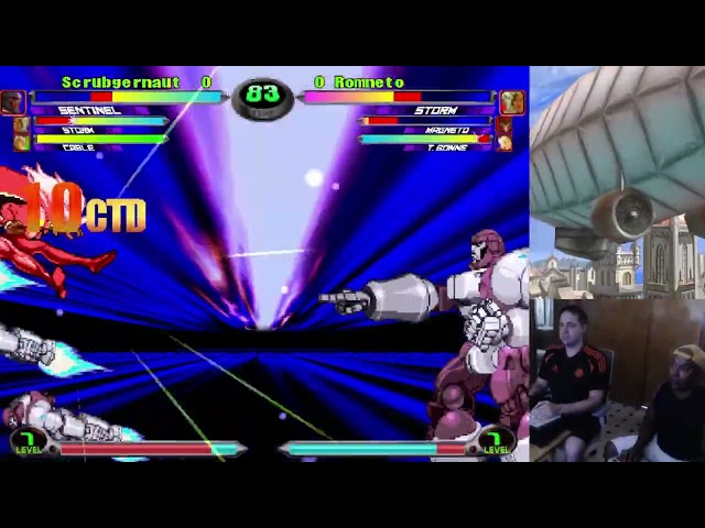 MvC2: Scrubgernaut - Sent HSF x 3 Tag Storm 24 Piece 80% Combo .:8.16.26:.
