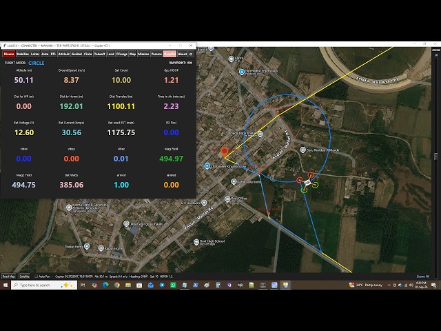 LiteGCS v8.2.5 Lightweight MAVLink Telemetry GCS more added features can run on Raspberry Pi  too !