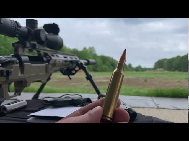 Suppressed Subsonic 338 Lapua Magnum Distance Testing