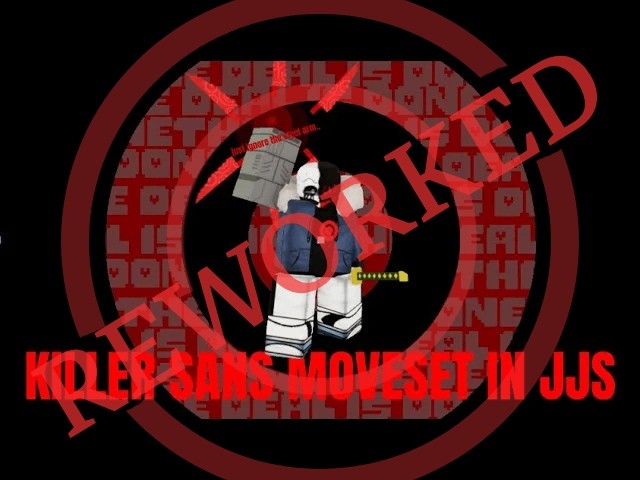Killer Sans Moveset JJS Showcase + Code |Jujutsu Shenanigans|