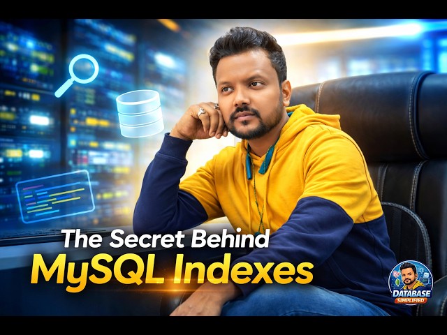 The Secret Behind MySQL Indexes | How Databases Find Data in Millisecs | B-Tree + Query Optimization