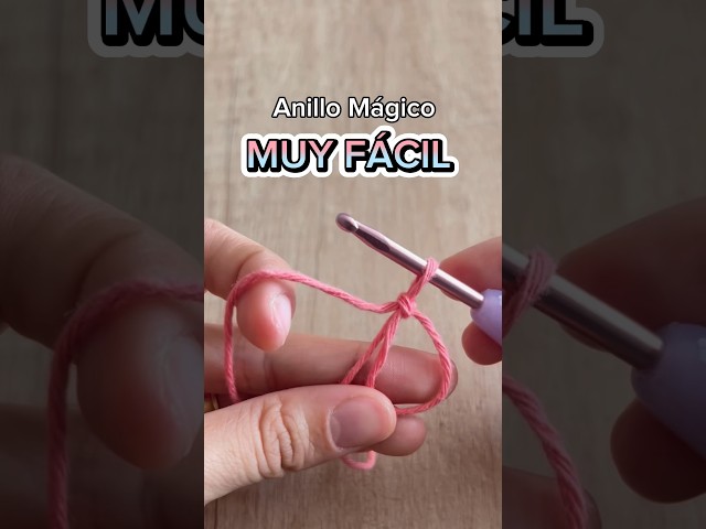 Anillo mágico a #crochet #ganchillo muuuy #facil de #aprender #pasoapaso #crochettutorial