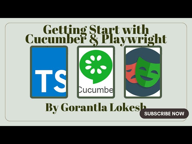 [2024] Part 1: Getting start with Cucumber with Playwright and Typescript