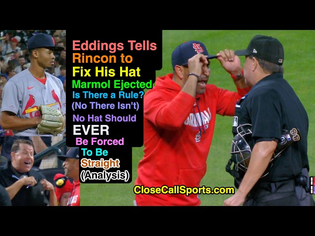 E115 - Doug Eddings le dice a Hansel Rincon que se acomode la gorra y expulsan a Oliver Marmol