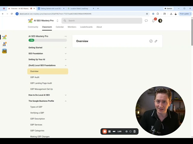 1  Overview   AI SEO Mastery Pro Start Here AI SEO Mastery Pro