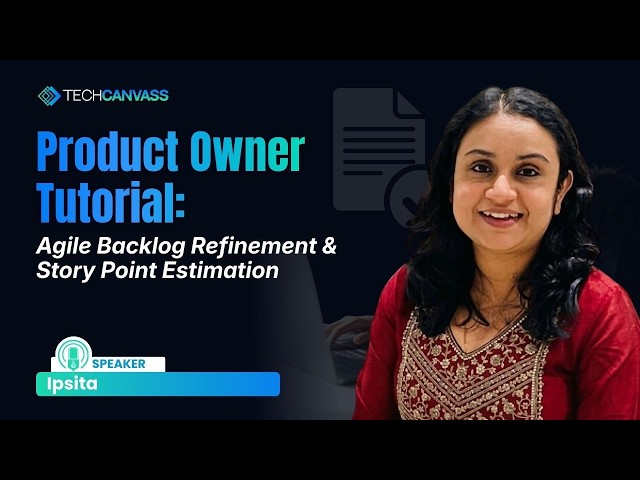 Agile Backlog Refinement & Story Point Estimation with Planning Poker | Product Owner Tutorial