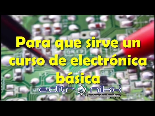 What is a basic electronics course from scratch (# 37 Replies)