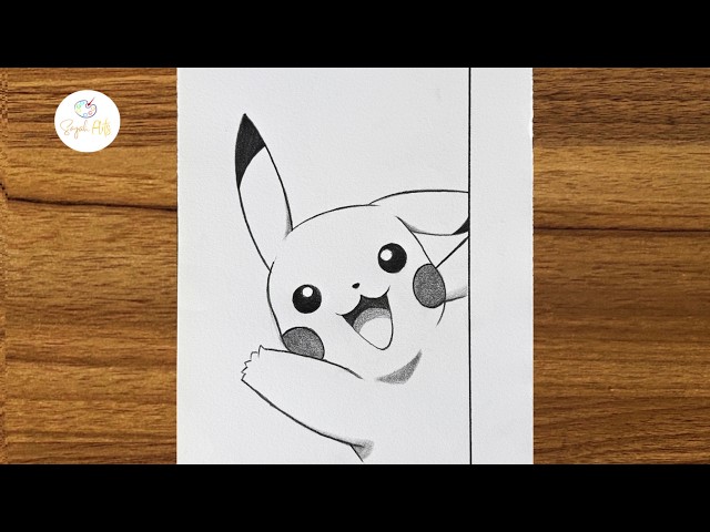 How to draw Pikachu || Easy pikachu drawing tutorial for beginners || how to draw anime step by step