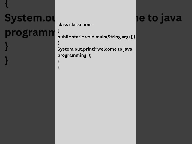 Do you know how to write a java basic java program? #coding #java #learning
