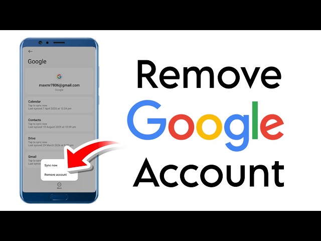 How to Remove Google Account from Android Phone