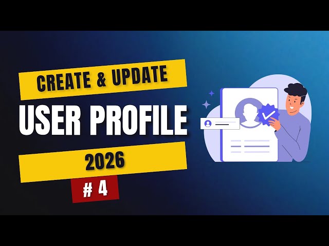 MERN Auth Dashboard (Part 4) | User Profile System (Get & Update User) | 2026