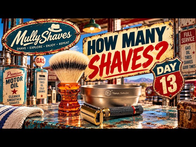 Day 13: How Is There STILL Soap Left? | How Many Shaves?