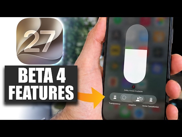iOS 27 Beta 4 Changed More Than I Expected!