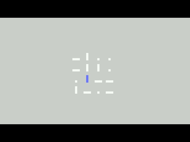 Generative Pattern - Blue Mover 1