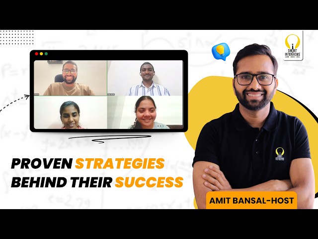 How Our Alumni Cracked Amazon, Visa & Autodesk | Their Interview Journey