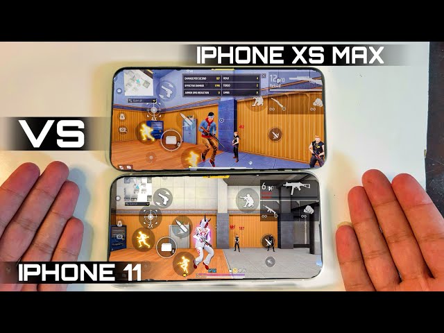 iPhone XS Max vs iPhone 11 Game Play Test 😱 | IPhone XS Max vs iphone 11 