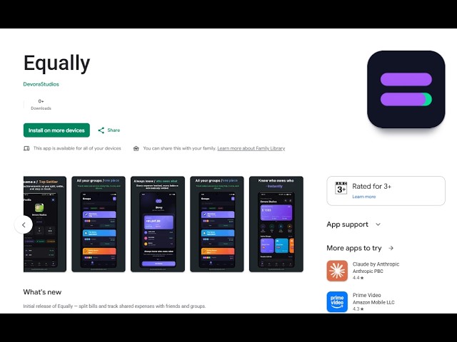 Flutter bill splitting app Equally || #equally #app #flutter