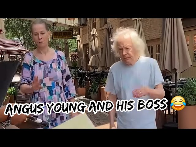 Why AC/DC's Angus Young Couldn't Stop Signing Autographs in San Antonio 😂