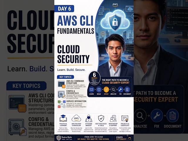 🎯 DAY 6 - AWS CLI FUNDAMENTALS