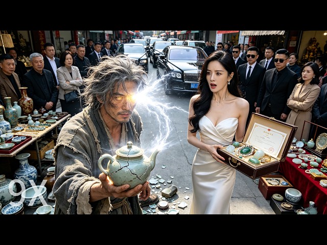 痴傻流浪汉意外打碎古壶竟觉醒一对神眼左可鉴宝右可施展超能力，美女总裁一看便知他绝非凡人，带着千亿聘礼上门求嫁！【暴富：神眼觉醒后】