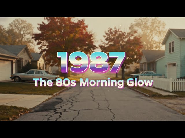 BACK TO 1987 ─ The 80s Morning Glow // Retro Synthwave • Vaporwave • Warm Memory Mix