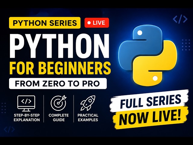 Python Tutorial for Beginners 2026 | Lesson 1 | Introduction to Python|ThinkwithAsh