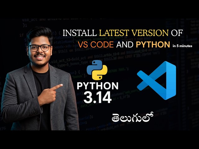 How to install Python 3.14 in Visual Studio Code on Windows 11 | Run Sample Python Program