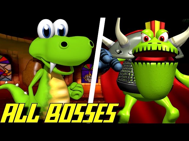 Croc - All Bosses (No Damage)