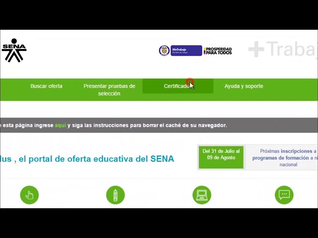 ¿Cómo descargar un certificado en Sofia Plus